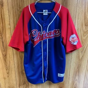 Chicago Cubs Mens MLB Dynasty Jersey XL